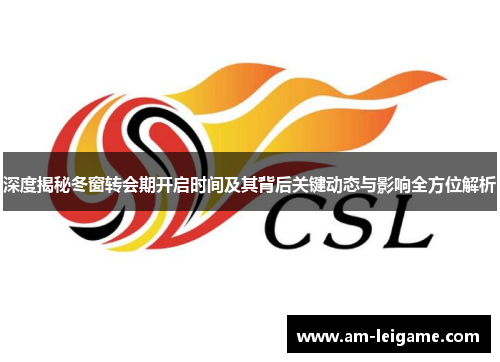 深度揭秘冬窗转会期开启时间及其背后关键动态与影响全方位解析